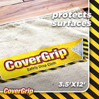 CoverGrip 8 oz Canvas Safety Drop Cloth, 3.5' x 12'