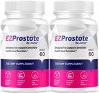 (2 Pack) EZ Prostate Supplement, EZ Prostate Capsules, EZ Prostate Pills, EZ Prostate, EZ Prostate Pills for Men, EZprostate Supplement for Men, EZ Prostate Advanced Formula, 120 Capsules for 2 Months