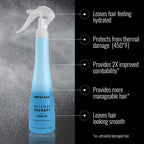 Pravana Intense Therapy Leave-In Treatment | Instantly Detangles & Hydrates | Equalizes Hair Porosity | For All Hair Types | Strengthens, Hydrates, Softens | 10.1 Fl Oz