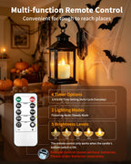 CAQUIRU 6 Pack Small Rechargeable Flameless Candles with Remote Timer