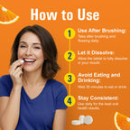 ProBiora Professional Strength Oral Probiotics for Teeth and Gums | Dental Probiotic for Oral Health | Bad Breath Treatment for Adults | Tooth Whitening | ProBiora3 Probiotic Blend | 90 Orange Tablets