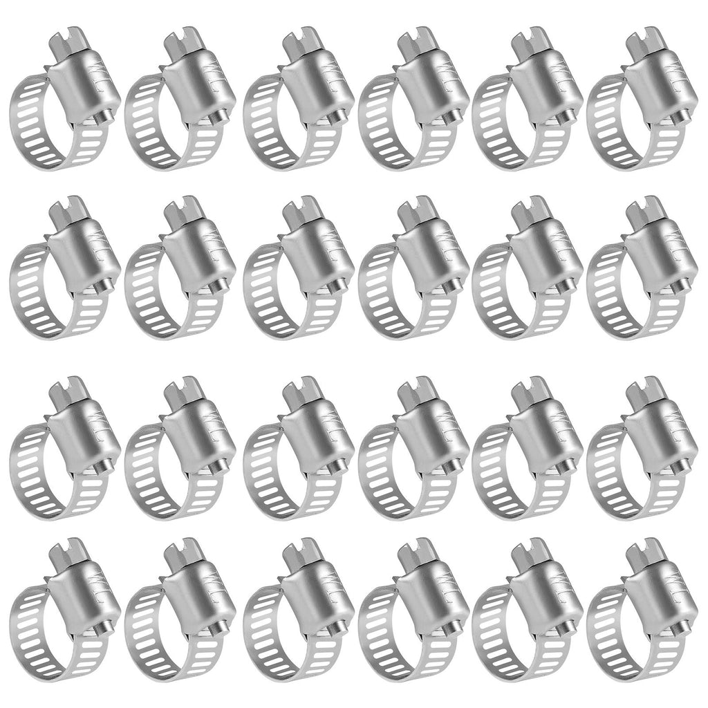 WINL Stainless Steel Hose Clamps (SAE#64 (2-1/2" ~ 4-1/2"))