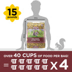 Audubon Park Squirrel & Critter Food, 15-lb. Bag