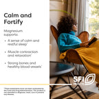 Klaire Labs SFI Health Magnesium Glycinate Complex - Chelated Magnesium Blend for Optimal Absorption - Supports Healthy Bones, Muscles & Energy Levels - Gentle on Digestion (100 Capsules)