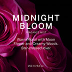 Victoria's Secret Midnight Bloom Body Mist for Women, Perfume with Notes of Moon Flower and Creamy Woods, Womens Body Spray, Star Crossed Lover Women���s Fragrance - 250 ml / 8.4 oz