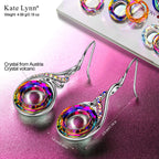 Kate Lynn Phoenix Earrings for Women, Christmas Birthday Gifts for Women, Crystal Earring Jewelry, Xmas Bday Gifts for Mom Grandma Wife Girlfriend Daughter Best Friend