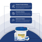 EZ Pool Concentrated Pool Blend Water Care 10 LB with Test Strips