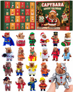 Capybara Advent Calendar 2026 for Boys Girls 3D Printed Animal Toys Gifts
