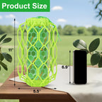 4 Pack Wasp Trap Outdoor Hanging, Carpenter Bee Catchers for Outside(Green)