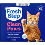 Fresh Step Advanced Clean Paws Multi Cat Clumping Cat Litter, 18.5 lb, 2 Pk