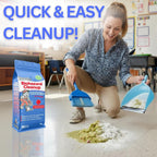 Sprinkle & Sweep: Biohazard Cleanup - 8oz - Human Bodily Fluid Solidifier, Enzyme Powder, Super Absorbent, Odor Elimination, Home-Facilities-School