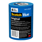 ScotchBlue Painter's Tape, Multi-Use, 1.41-Inch by 60-Yard, 4-Roll