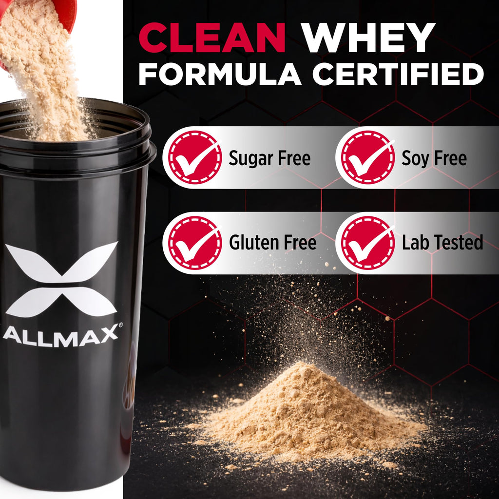 ALLMAX ISOFLEX Pure Whey Isolate Protein Powder - Gluten Free, Low Lactose, Sugar-Free - High-Protein, Clean, Keto-Friendly for Pre Post Workout Supplement for Women and Men | Chocolate Mint, 2lb