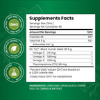 Amazing Herbs Premium Black Seed Oil - Gluten Free, Non GMO, Cold Pressed Nigella Sativa Aids in Digestive Health, Immune Support, Brain Function, Joint Mobility - 4 Fl Oz (Pack of 2)