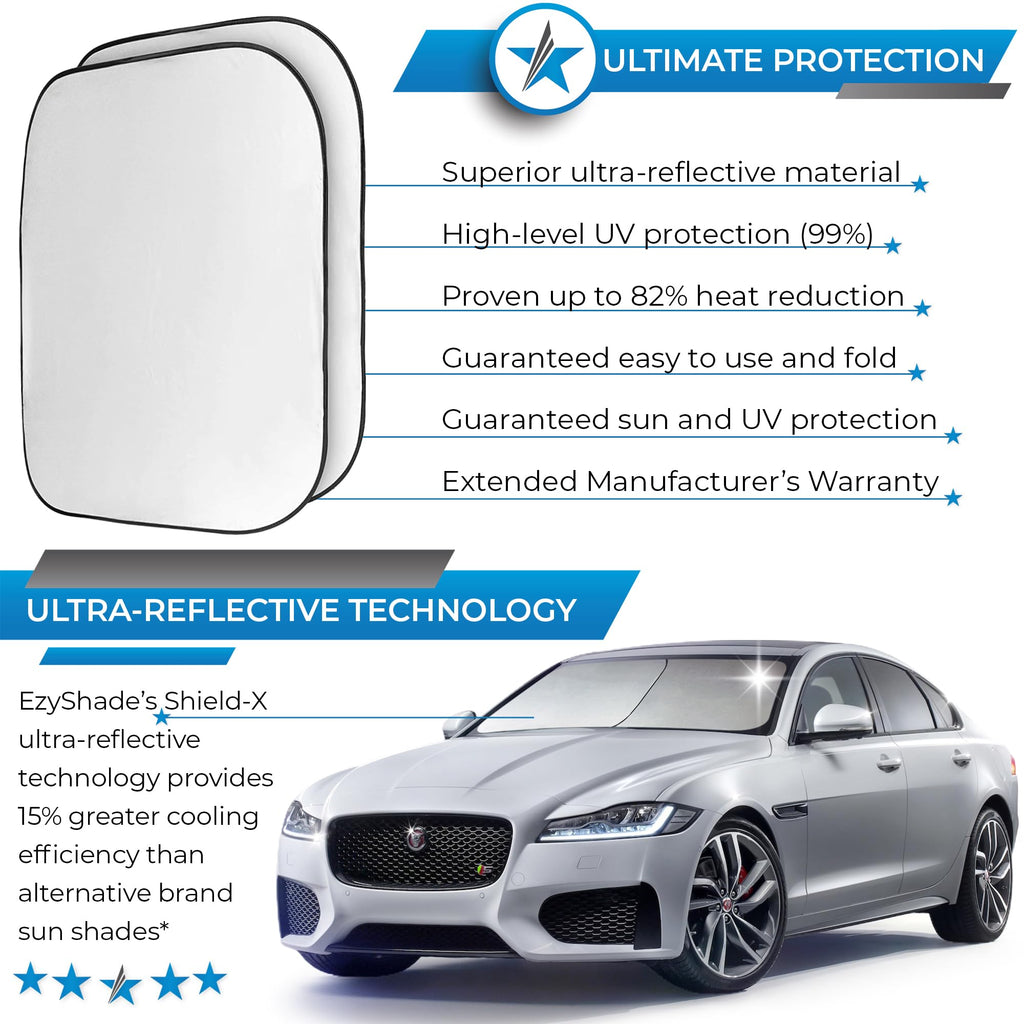 EzyShade Car Windshield Sun Shade. See Vehicle Size-Chart. Medium (M) Size