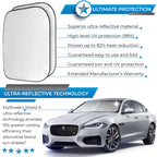 EzyShade Car Windshield Sun Shade. See Vehicle Size-Chart. Medium (M) Size