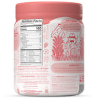 KOS Vegan Protein Powder, Strawberries & Cream USDA Organic - Low Carb Pea Protein Blend, Plant Based Superfood with Vitamins & Minerals, Gluten Free - Meal Replacement for Women & Men - 10 Servings