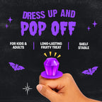 Ring Pop Purple Berry Punch Halloween Lollipop, 30 Ct, Party Favors