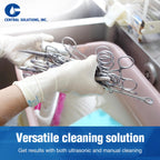 CSI Central Solutions Multi Enzymatic Cleanser - Hospital Grade Medical Instrument Cleaner for Presoak and Manual Processing, 1 Gal