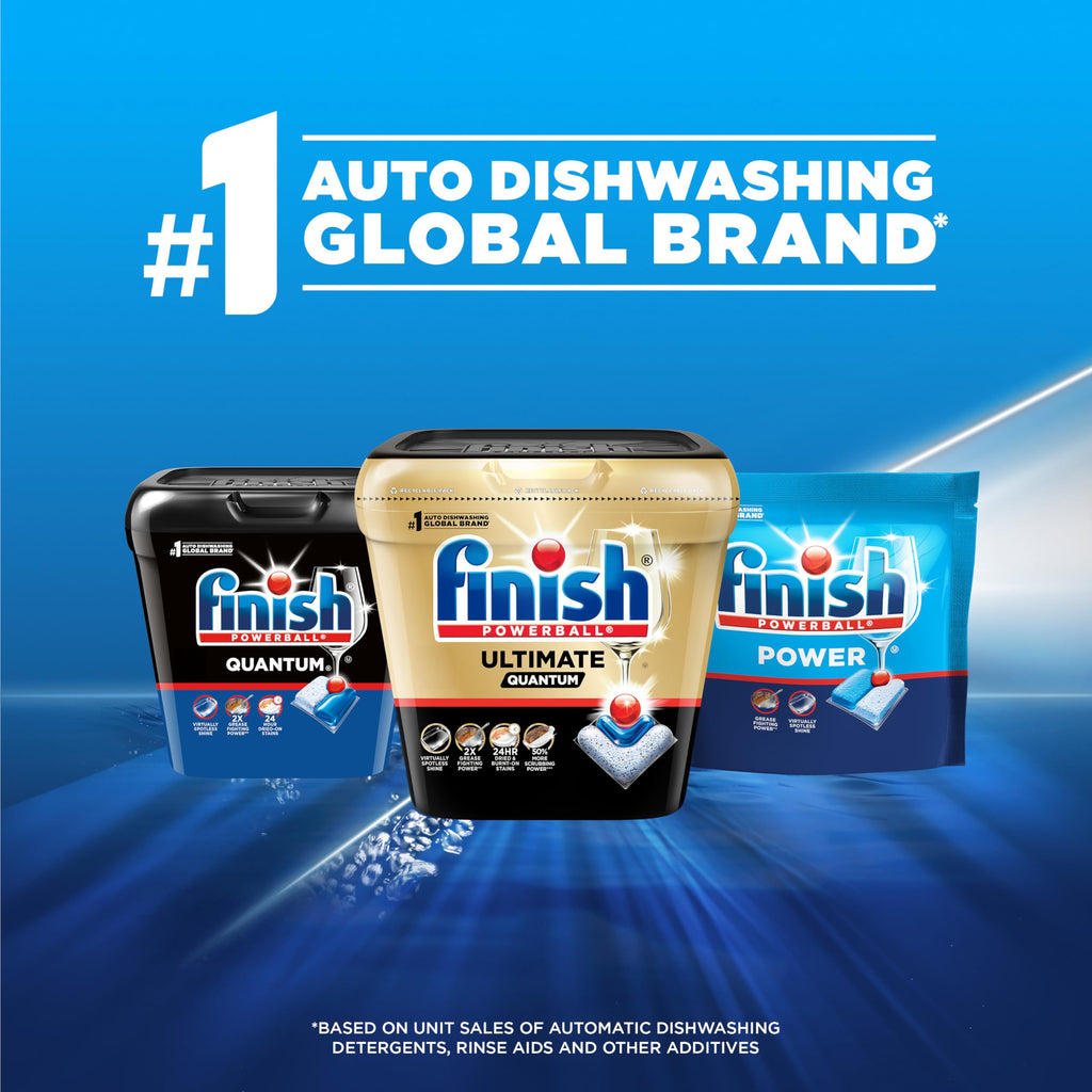 Finish Power Dishwasher Pods, Dish Detergent, Fresh Scent, 43ct