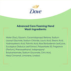 Dove Advanced Care Foaming Hand Soap, Aloe & Eucalyptus, 4 Count, 10.1 oz
