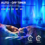 Pedica Northern Lights Projector, Aurora Projector Birthday Gifts for Women Gifts for Teenage Girls Boy, Galaxy Projector for Bedroom (White with 7 Lights)