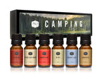 P&J Trading Fragrance Oil Camping Set | Campfire, Smores, Dirt, Fresh Cut Wood, Night Air, and Cedar Candle Scents for Candle Making, Freshie Scent, Soap Making Supplies, Diffuser Oil Scents