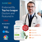 SANE MD Vitaae - Throat Phlegm, Coughing, and Brain Support - Citicoline Supplements for Respiratory, Throat, and Brain Health