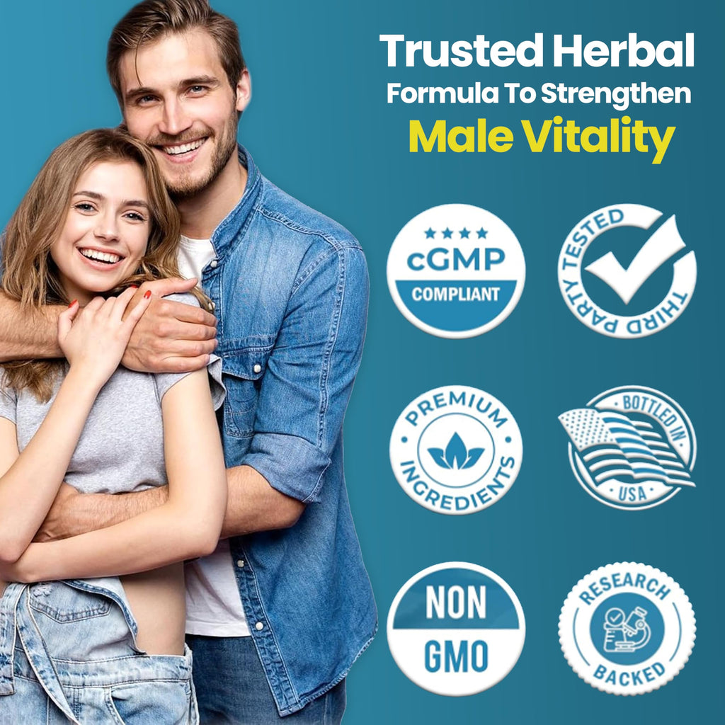 VALKNORX Male Enhancing Supplement, Designed to be Fast Acting for Blood Flow to Gain Length & Girth + Stamina, Maca, Epimedium, and Other Natural Ingredients, 3rd Party Tested Supplement 60 Tablets