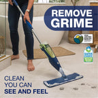 Bona Premium Motion Multi-Surface Floor Spray Mop - Includes Multi-Surface Floor Cleaning Solution and Machine Washable Microfiber Cleaning Pad - for Stone, Tile, Laminate, and Vinyl Floors