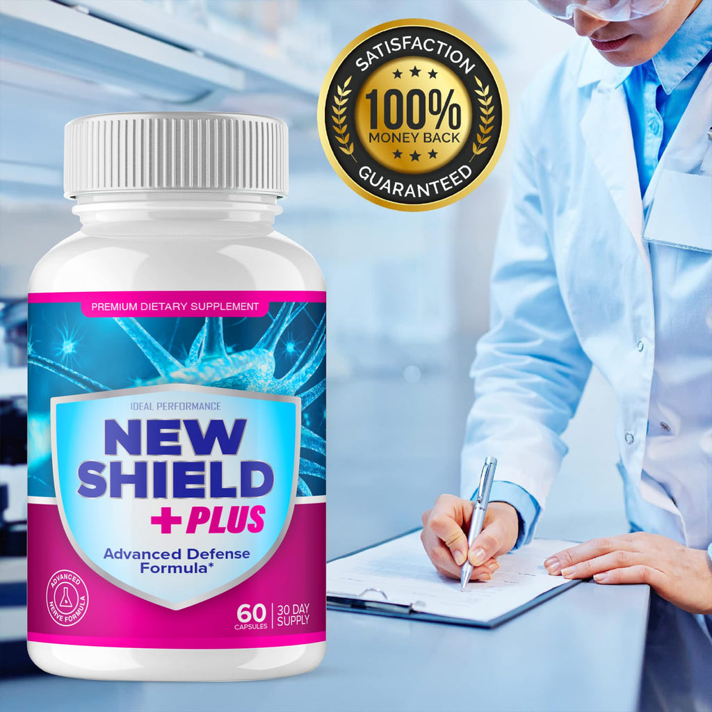 (5 Pack) New Shield Plus Pills Original Supplement Advanced Formula (300 Capsules)