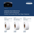 Scott Professional Jumbo Roll Toilet Paper Dispenser, Black (09551)