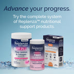 Replenza Advanced Multivitamin – Daily Essential Vitamins and Minerals + Probiotics for GLP-1 Support, Gut Health, Stress & Cellular Energy Support – 60 Capsules