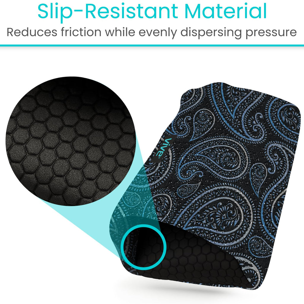 Vive Crutch Pads for Armpits and Hand Grips - Pads for Crutches Handles and Underarms - Crutch Cushions Covers - Soft Padded Under Arm Cover - Crutch Accessories for Women, Men, Kid (1 Pair, Paisley)