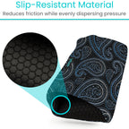 Vive Crutch Pads for Armpits and Hand Grips - Pads for Crutches Handles and Underarms - Crutch Cushions Covers - Soft Padded Under Arm Cover - Crutch Accessories for Women, Men, Kid (1 Pair, Paisley)
