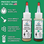 Brampton PRO-FIX Long Cure Golf Epoxy, 20-Min Full-Set Work Life, Extra Strength, Impact Resistant, 2-Part Epoxy Glue Kit for Golf Clubs, Shafts, Heads, Drivers, Putters, 1:1 Mix