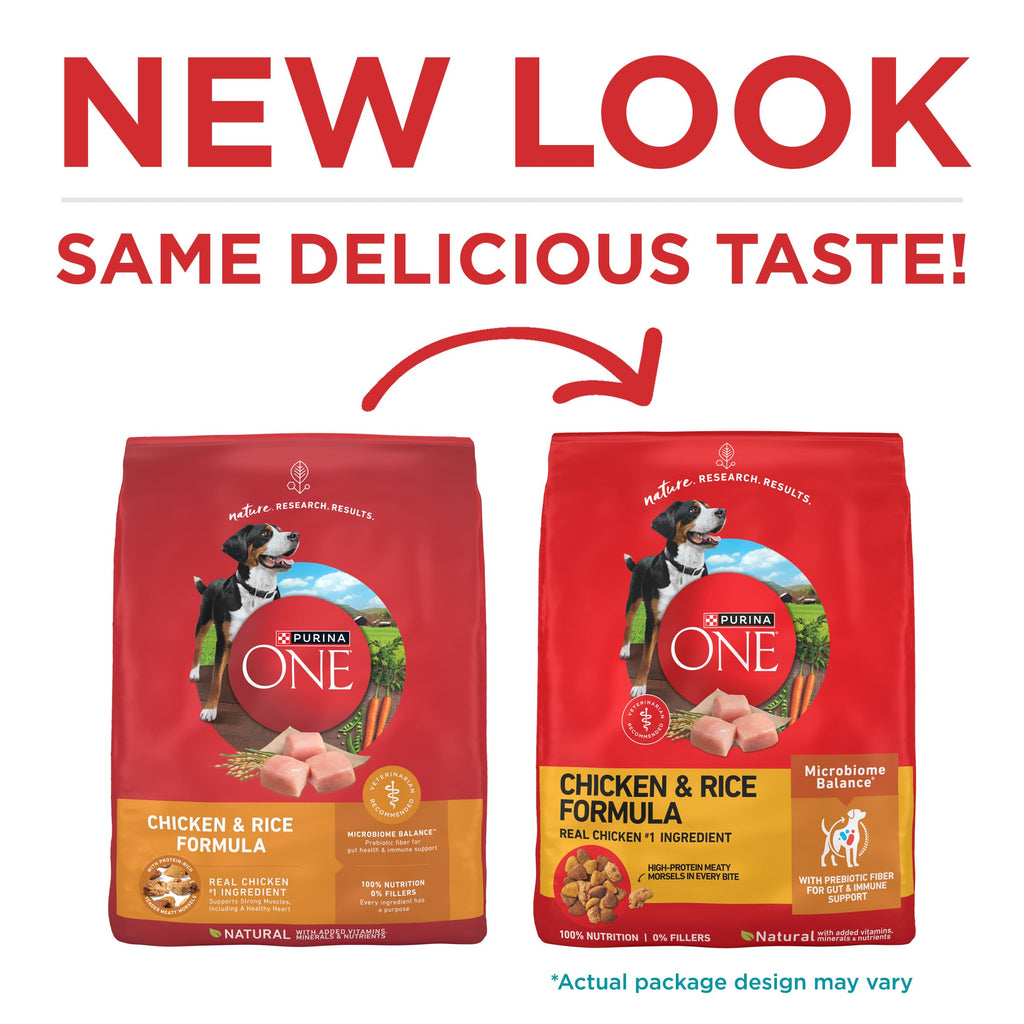 Purina ONE Chicken and Rice Formula Natural Dog Food