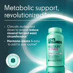 Love Wellness Hello Burn Activate | Support Visceral Fat Burn with HT BPL1 Postbiotic | Supports Healthy Waist Circumference, Longevity and Metabolic Wellness | 30 Count