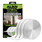Alien Draft Seal Set of 49 Feet Anti-Draft Adhesive and Flexible Flap to Seal Gaps Around Doors and Windows As Seen On TV
