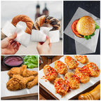 EcoDispose Precut POP UP Deli Paper Sheet, 200 Pack, 6" x 10.5", White