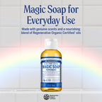 Dr. Bronner's Magic Soap-Pure-Castile Liquid Soap (2 Ounce, Variety Gift Pack)- Regenerative Organic Certified Oils, 18-in-1 Uses: Body, Hair, Laundry, Pets & Dishes, Concentrated, Vegan, Non-GMO