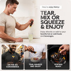 Grande Johnson - Nektyr - Organic Premium Natural Pure Honey with Jelly Bee Pollen - 15g (Pack of 3)
