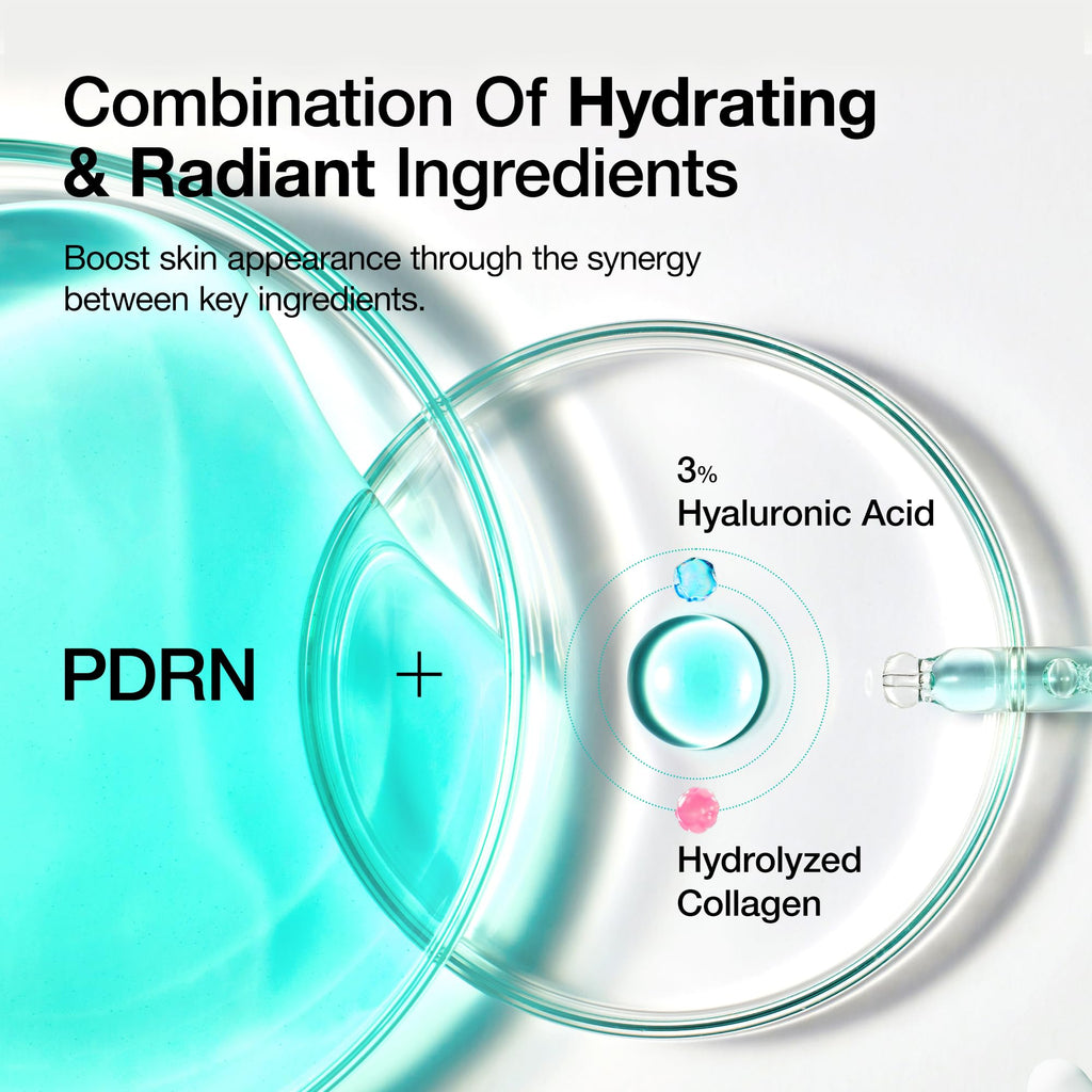 Anua PDRN Hyaluronic Acid Capsule 100 Serum, Radiant Face Serum, Salmon DNA, Hyaluronic Acid, Hydration, Moisture Plumping Effect, Lightweight, Glass Skin, Korean Skincare, 1.01 fl. oz