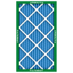 Filterbuy 20x30x1 Air Filter MERV 13 Optimal Smoke & Allergy Defense (2-Pack), Electrostatic Pleated HVAC AC Furnace Filters Replacement, Made in USA (Actual Size: 19.63 x 29.63 x 0.75)