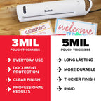 Scotch Thermal Laminating Pouches, 200 Count, Clear, 3 mil.