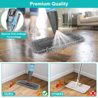 CLDREAM Spray Mop for Floor Cleaning with 3pcs Washable Pads