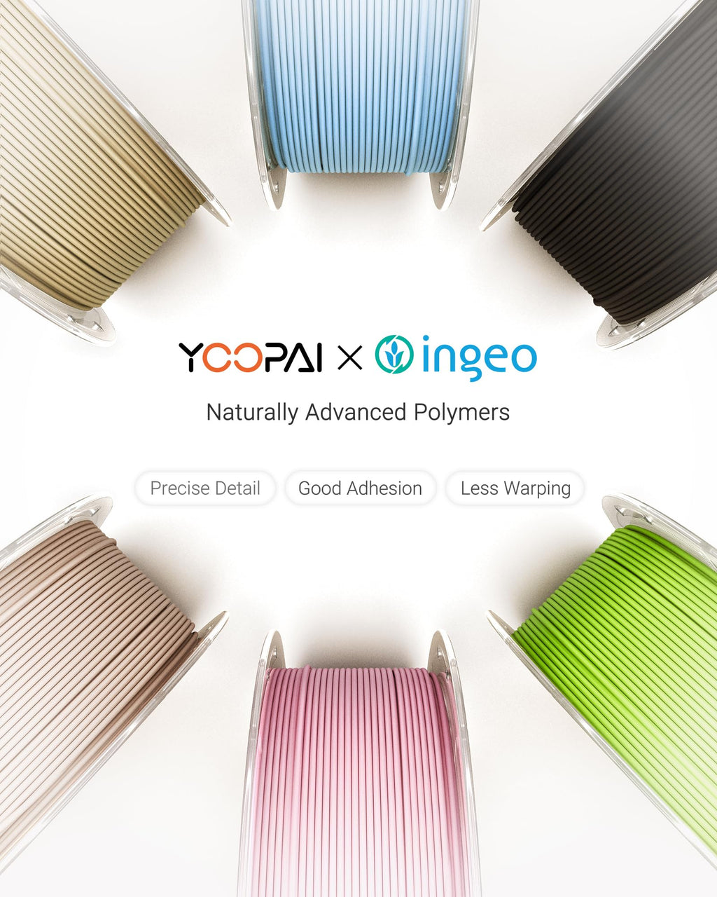 PLA+ Filament 1.75mm, Soft Matte Finish, Reduced Layer Lines, 1KG (2.2lbs) 3D Printer PLA Filament, Dimensional Accuracy +/- 0.02 mm, Silver
