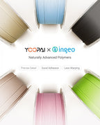 PLA+ Filament 1.75mm, Soft Matte Finish, Reduced Layer Lines, 1KG (2.2lbs) 3D Printer PLA Filament, Dimensional Accuracy +/- 0.02 mm, Silver
