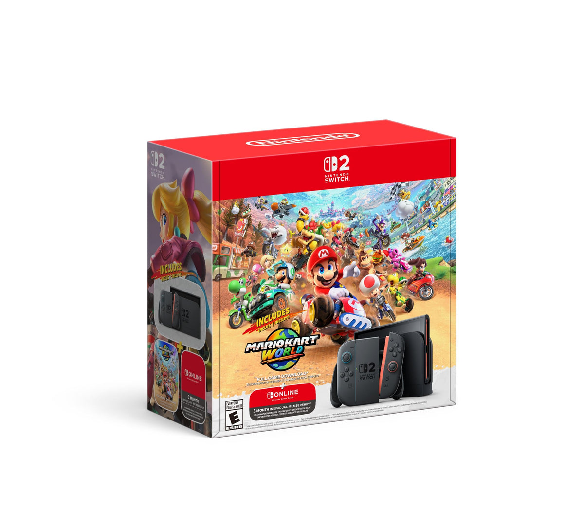 Nintendo Switch 2 + Mario Kart World Bundle (includes 3-month NSO Individual Membership)
