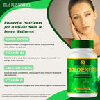 GoldenFrib Capsules, Premium Golden Frib Gut Health Supplement Pills - Maximum Strength All Natural Formula, Supports Gut Health, Maintain Digestive Health & Comfort, GoldenFrib Reviews (60 Capsules)